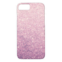 Elegant Pink Glitter Luxury iPhone 7 Case