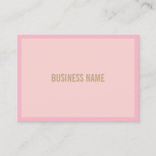 Elegant Pink Gold Modern Professional Template Business Card