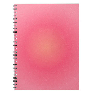 Elegant Pink Gradient Spiral Notebook