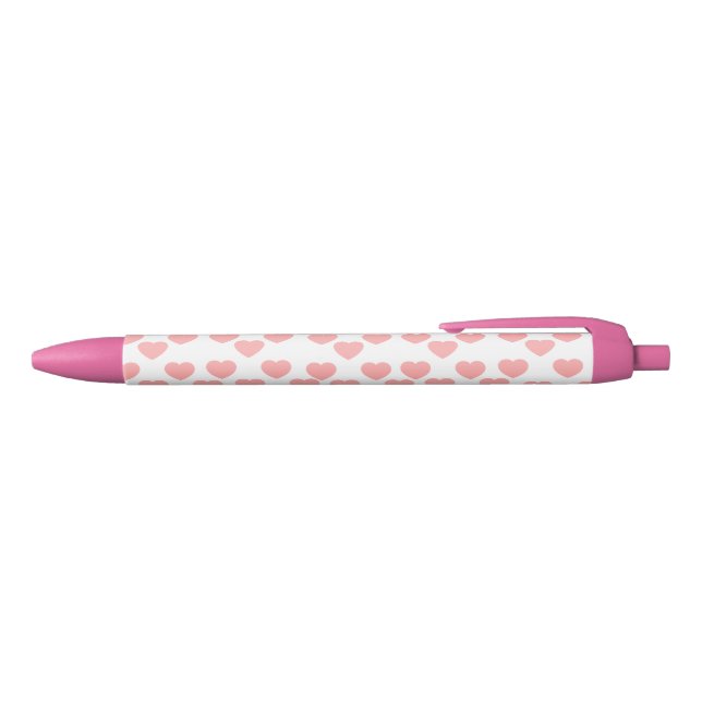 Elegant Pink Love Pen Personalised Romantic Gift (Top)