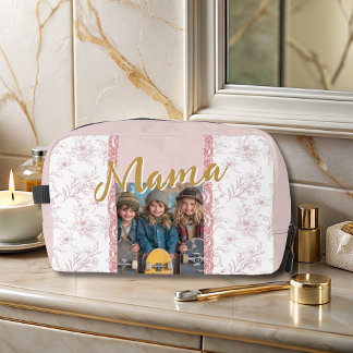 Elegant Pink Mothers Day Bible Verse Photo Dopp Kit