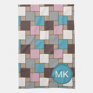 Elegant Pink Nectar Tea Towel