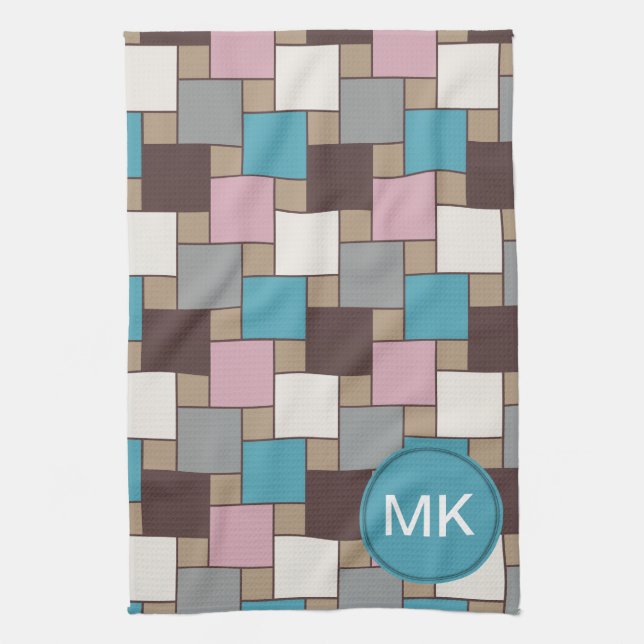 Elegant Pink Nectar Tea Towel (Vertical)