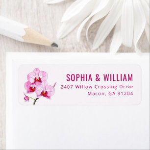 Elegant Pink Orchid Floral