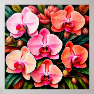 Elegant Pink Orchid Sophisticated Home Decor 🌸✨