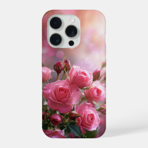 Elegant Pink Roses Phone Case