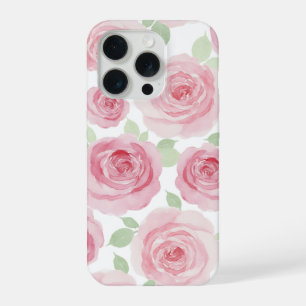 Elegant Pink Roses Phone Case