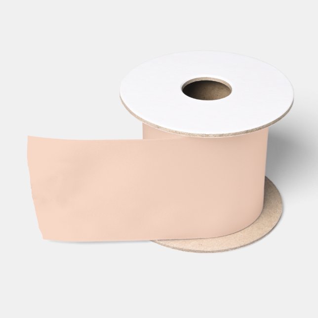Elegant Pink Solid Satin Ribbon (Spool)
