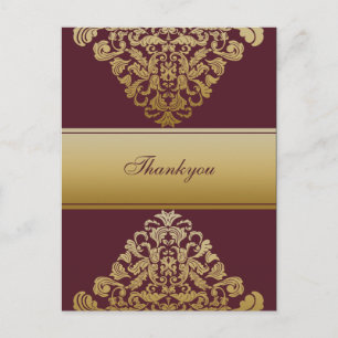 Elegant pink Thank You Cards