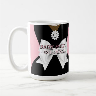 Elegant Pink Tiffany Ethnic Pregnancy Mummy to Be Coffee Mug
