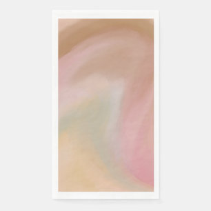 Elegant, Pinks, Coral Colours, Pastels Abstract  Napkin