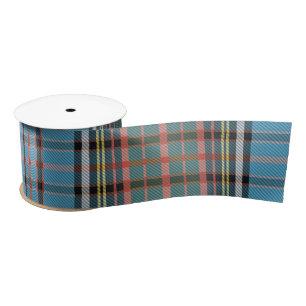 Elegant Plaid Anderson Classic Tartan Satin Ribbon
