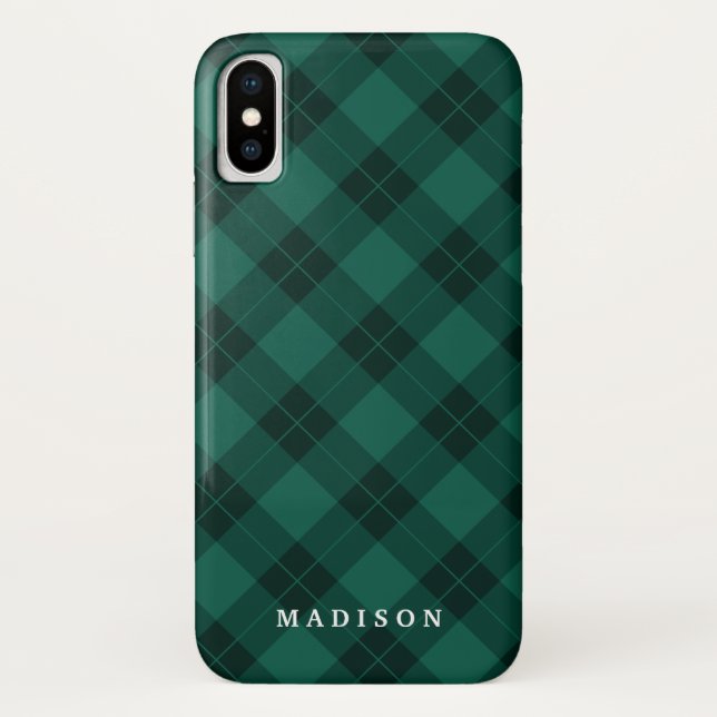 Elegant Plaid | Case-Mate iPhone Case (Back)