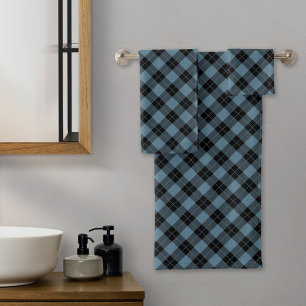 Elegant Plaid   Holiday Bath Towel Set