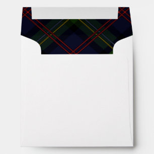 Elegant Plaid Rustic Classic Malcolm Tartan Envelope