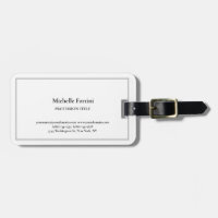 Elegant Plain Simple Minimalist