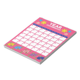 Elegant Planner for a Beautifully Organised Year Notepad