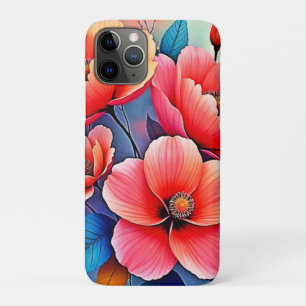 Elegant Poppies: Radiant Nature Art Case-Mate iPhone Case