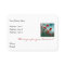 Elegant Poppy 2 Sided Business Card