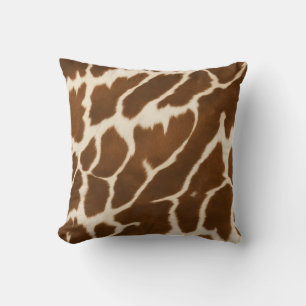 Elegant Popular Cow Faux Leather Collection Cushion