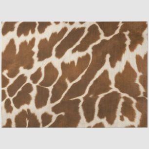 Elegant Popular Cow Faux Leather Collection Tissue Paper