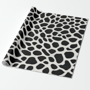 Elegant Popular Luxury White Leopard Collection Wrapping Paper