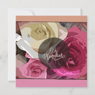 Elegant post card floral design