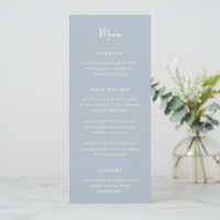 Elegant Powder Blue Modern Wedding