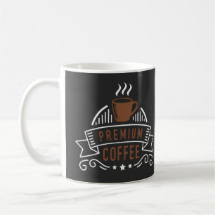 Elegant Premium Coffee Design Logo Mug
