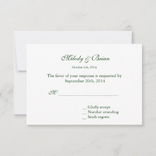 Elegant, pretty purple daisy flower summer rsvp card