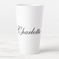 Elegant Professional Add Name Plain Black White