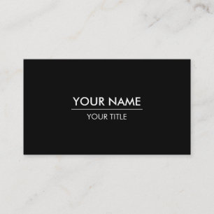 Elegant Professional Business Card