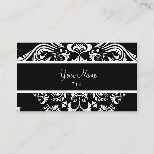 Elegant Professional Design Business Card (Front)