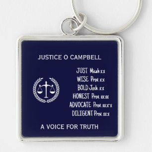 Elegant Professional for Lawyers Law Firm Office Key Ring