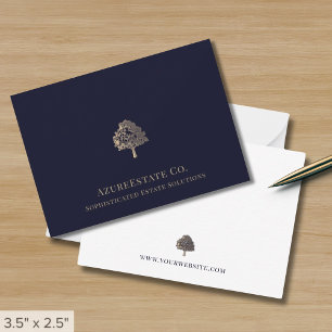 Elegant Professional Gold Logo Card