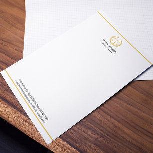 Elegant Professional Lawyer Office Stationery