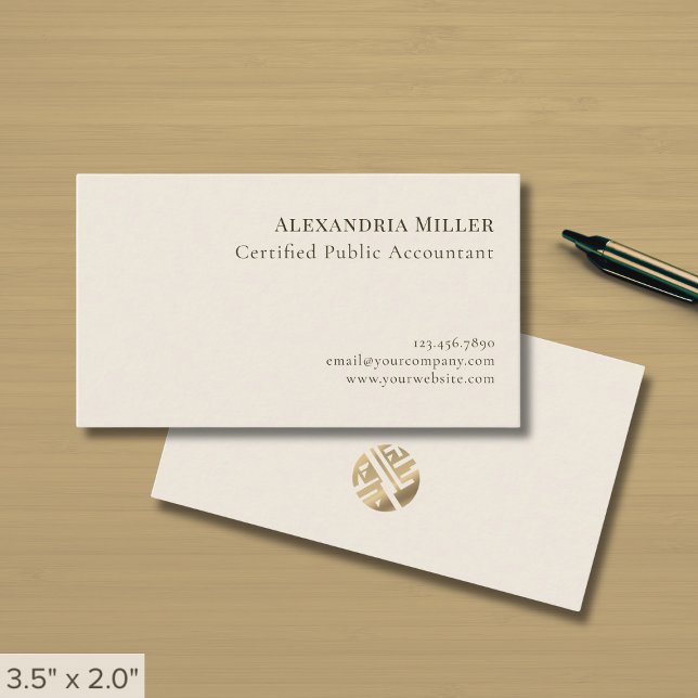 Elegant Professional Logo Business Card (Creator Uploaded)
