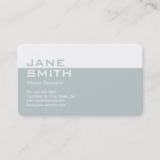 Elegant Professional Makeup Artist Cosmetologist Business Card