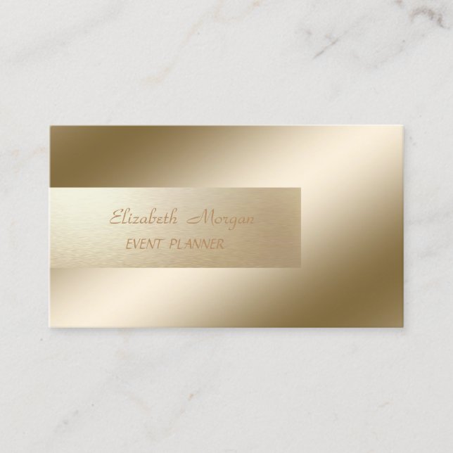 Elegant Professional Minimalist Modern Business Card (Front)
