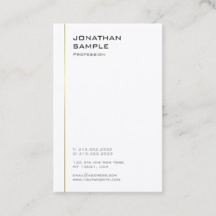 Elegant Professional Modern Minimalist Template Business Card