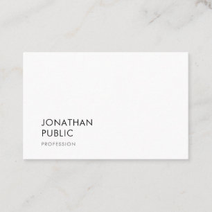 Elegant Professional Modern Minimalist Template Business Card