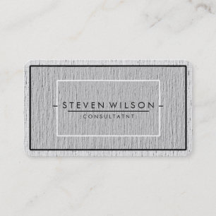 Elegant Professional Modern Subtle Plain Business Card