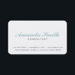 Elegant Professional Plain White Makeup Artist Business Card<br><div class="desc">Elegant Professional Plain White Makeup Artist Customisable Business Card. Ideal for Fashion Designers,  Makeup Artists,  Interior Decorators,  Cosmetologists,  Hair Stylists,  Hairdressers,  Wedding Planners,  Accountants,  Realtors,  Attorneys,  Real Estate Agents,  Lawyers,  Brokers and Corporate Professionals.</div>