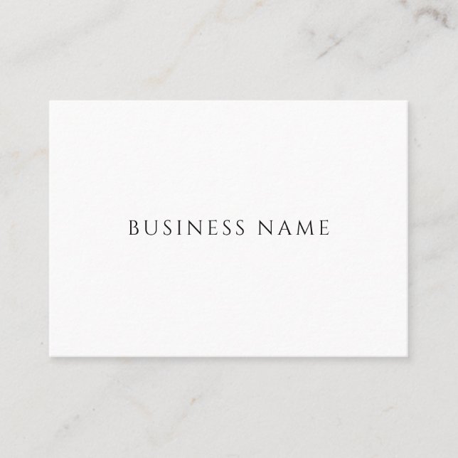 Elegant Professional Simple Design Modern Template Business Card (Front)