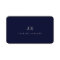 Elegant Professional Simple Monogram Minimal Navy