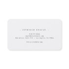 Elegant Professional Simple Monogram Minimalist