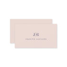 Elegant Professional Simple Monogram Minimalist