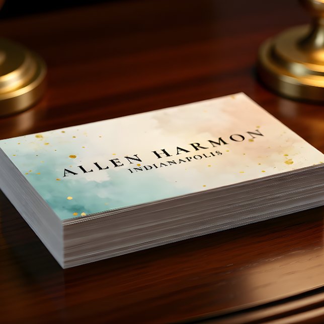 Elegant Professional Simple Monogram Minimalist Business Card (Creator Uploaded)