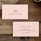 Elegant Professional Simple Monogram Minimalist