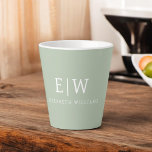 Elegant Professional Simple Monogram Minimalist Latte Mug<br><div class="desc">Introducing our Elegant Professional Simple Monogram Minimalist Collection: Elevate your style with timeless sophistication and understated elegance. Crafted with meticulous attention to detail, this collection features minimalist designs adorned with your personalised monogram. Each piece exudes professionalism and refinement, perfect for making a lasting impression in any setting. From sleek stationery...</div>